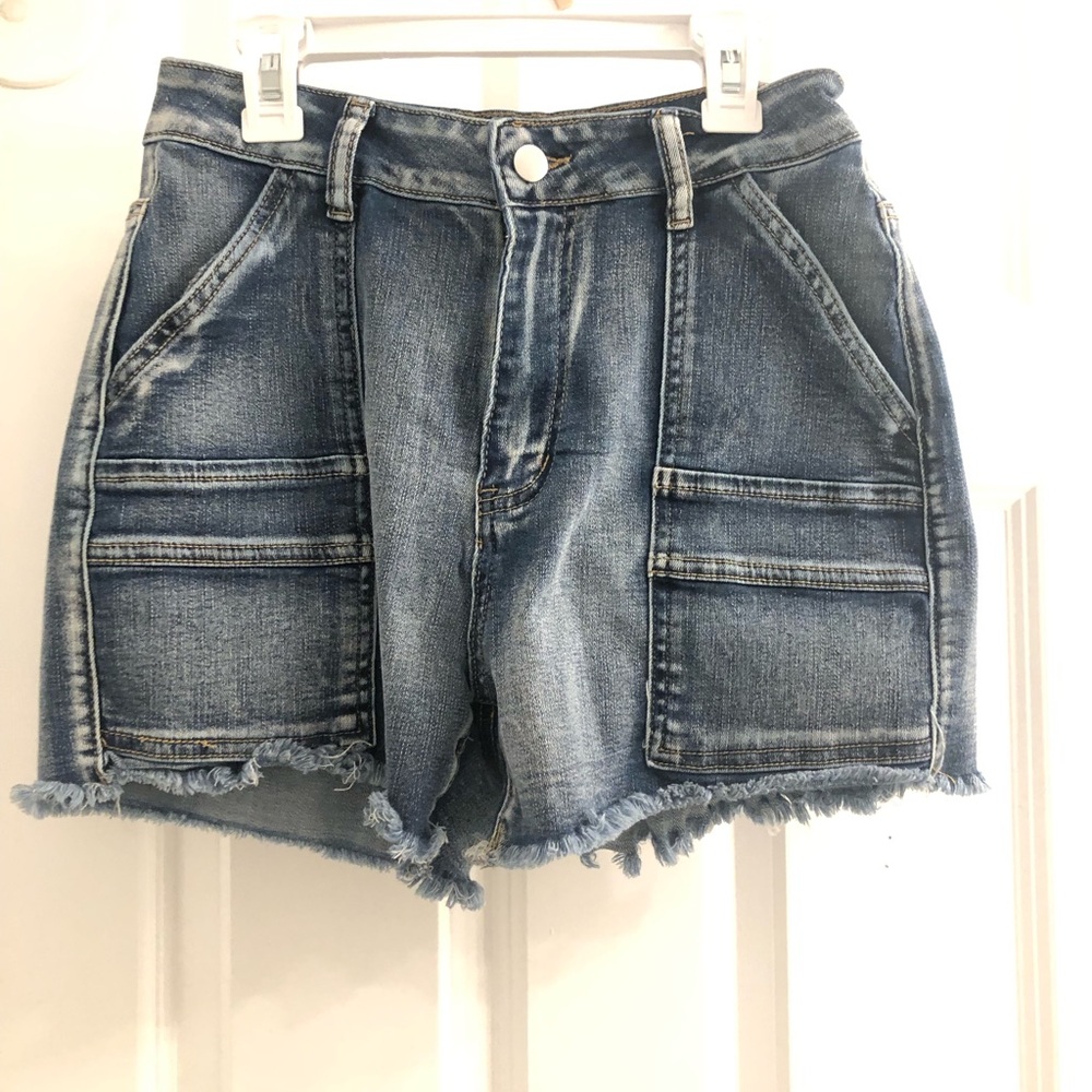 Casual Blue Jean Shorts for Women size medium M. EUC